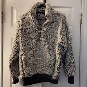 Express sherpa quarter zip
